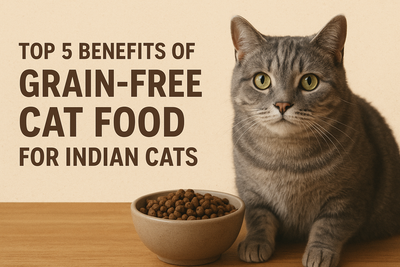 Top 5 Benefits of Grain-Free Cat Food for Indian Cats